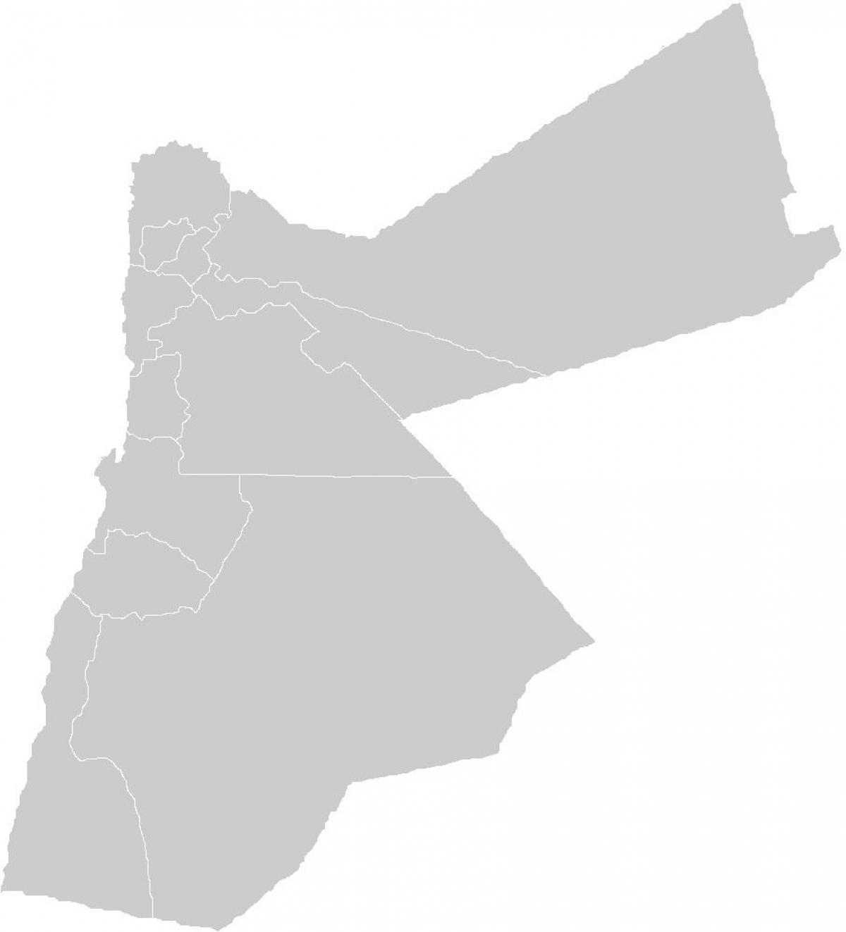 hartă goală de Jordan